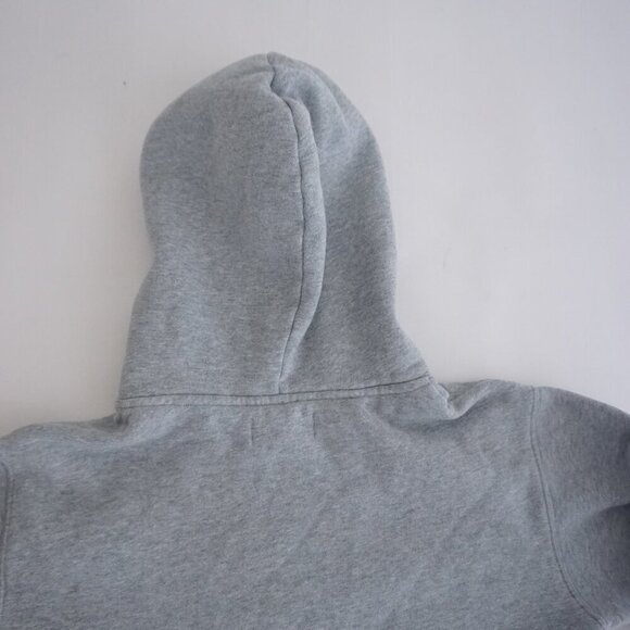 Aritzia TNA Grey Cropped Hoodie Cotton Sweatshirt Sweater XS - Picture 12 of 12